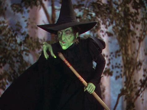 Nasty witch from the east in the Wizard of Oz